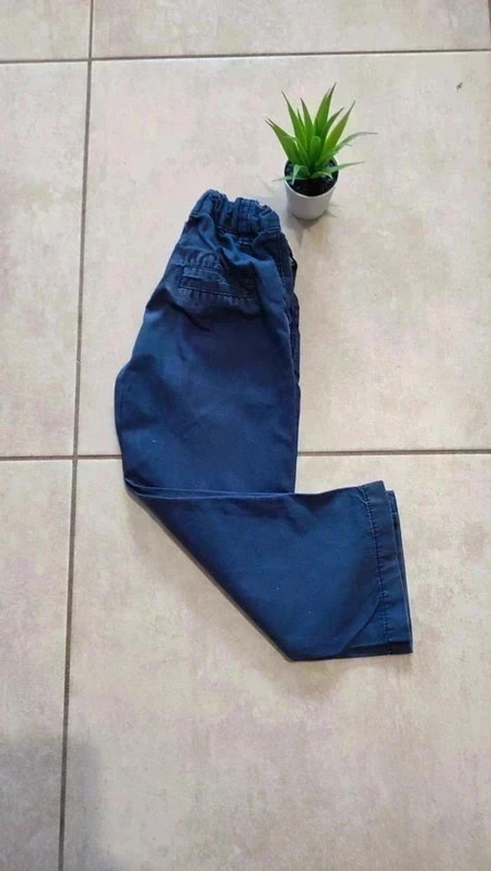 🌟 Pantalon Garçon Taille Ajustable 3 ans | YCC | Bleu Marine | Très bon état - photo numéro 5