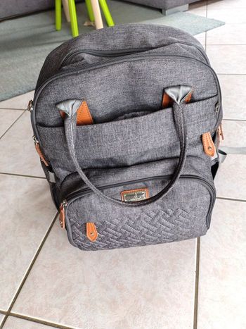 BabbleRoo Sac à Dos à Langer Grande Capacité 17 Poches parfait état