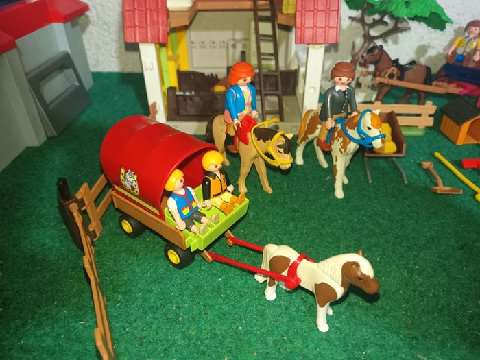Lot équitation poney club playmobil 6926+5222 - photo numéro 2