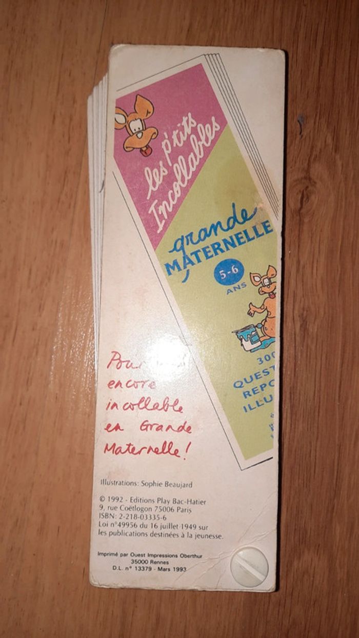 Incollable maternelle 4/ 5 ans - photo numéro 3
