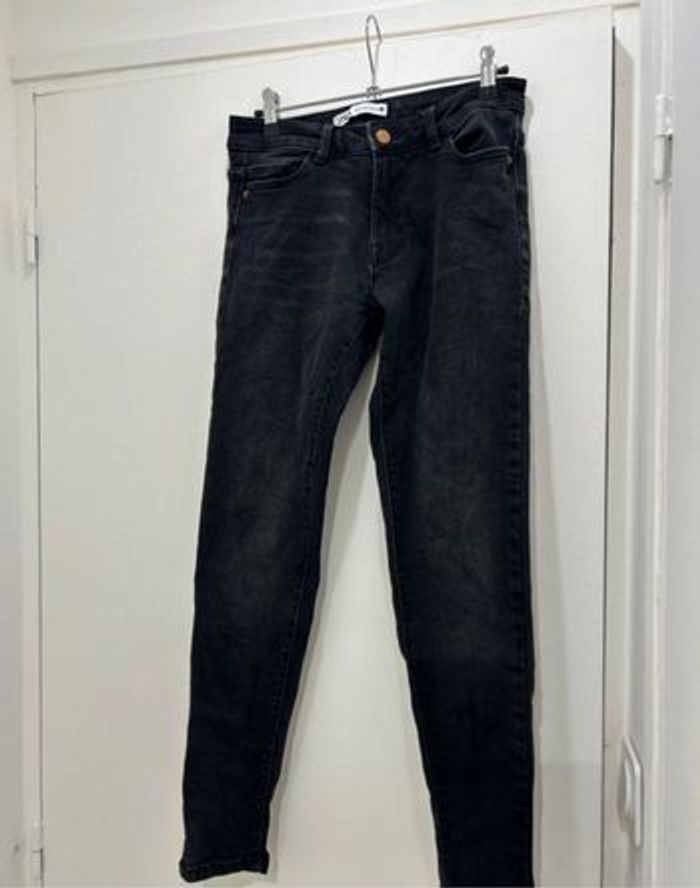 Jean Zara noir taille 34 - photo numéro 3