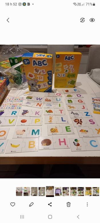 ABC alphabet puzzle ravensburger