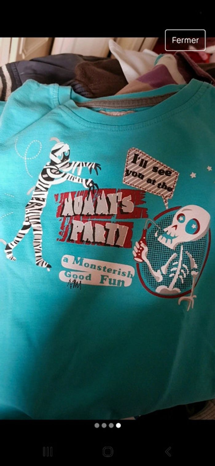 Lot de 2 tee shirts manches longues garçon orchestra 5 ans - photo numéro 4