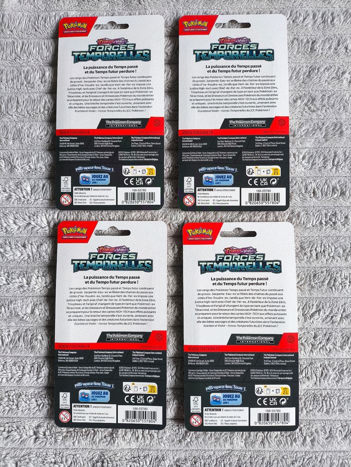 Artset EV5 - 4 Booster Blister Forces Temporelles Scellé FR Neuf - photo numéro 2