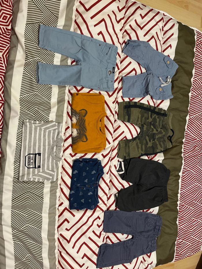 Lot 8 pièces en 3 mois