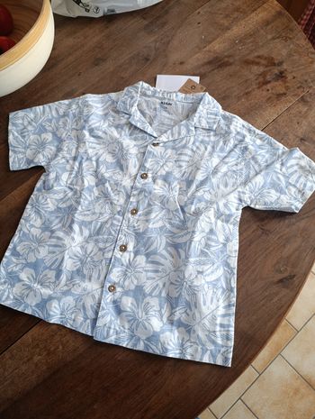 Chemise 5 ans 