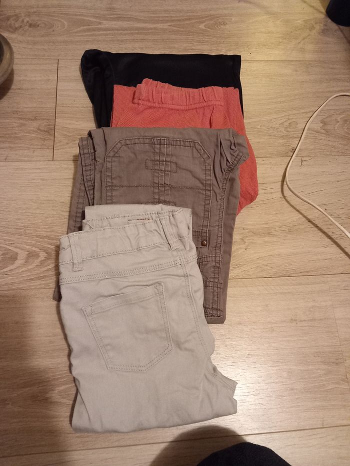 Lot 4 pantalons (8 ans) - photo numéro 3