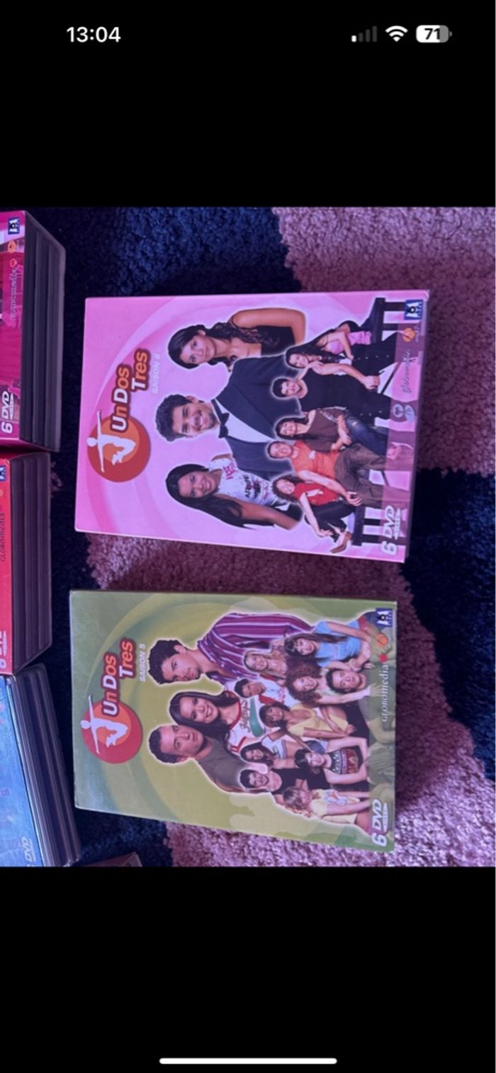 Coffret un dos très saison 1 à 6