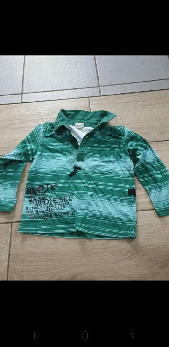 Polo garçon diesel 3 ans - photo numéro 4