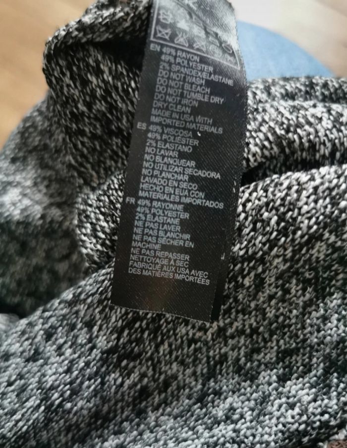 Pull mi saison léger gris chiné taille S Forever 21 - photo numéro 3