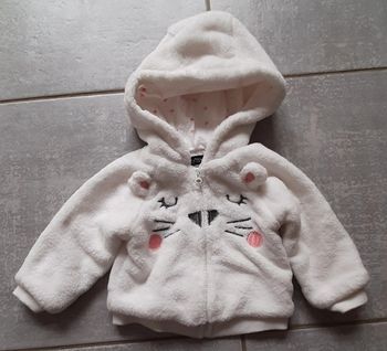 Gilet polaire in extenso 62cm 3mois