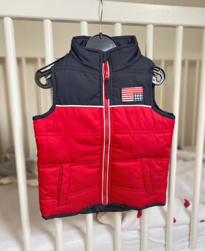 Doudoune sans manche orchestra 6 mois