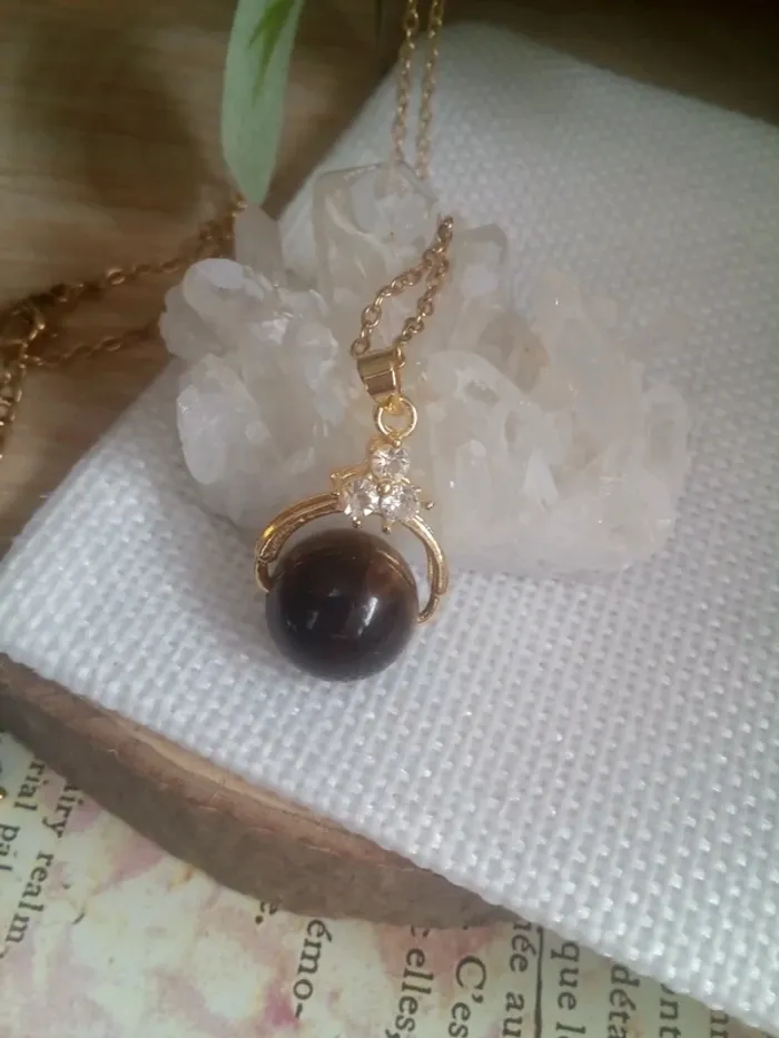 Collier oeil de tigre, énergie et protection