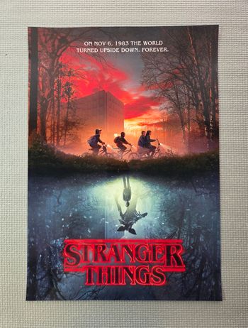 Affiche A3 Stranger Things Saison 1