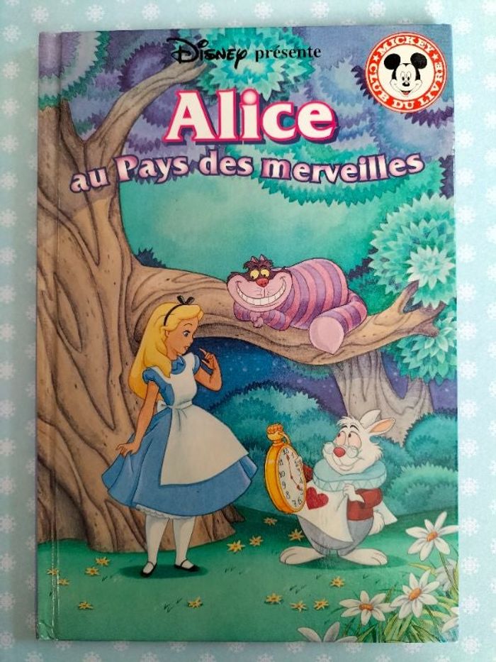 Livre enfant Alice au pays des merveilles