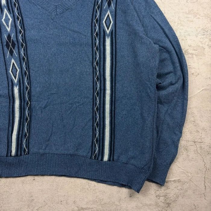 Pull rétro vintage Coogi - Édition Triple Blue - photo numéro 3