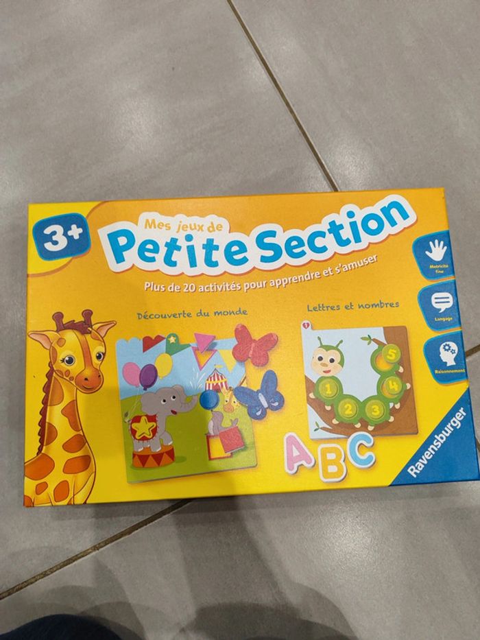 Jeu de société petite section