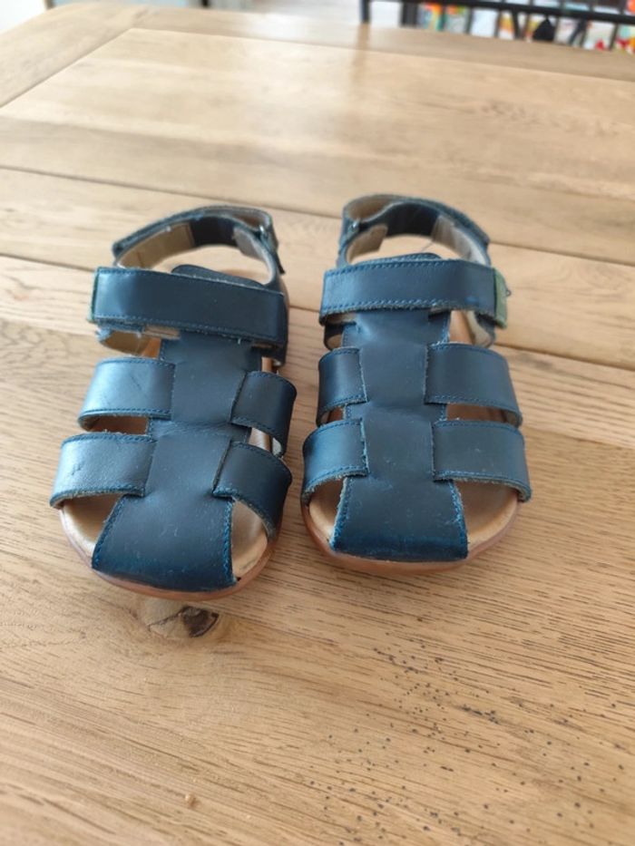 Sandales barefoot mixte Tip toey joey 28 marine - photo numéro 2