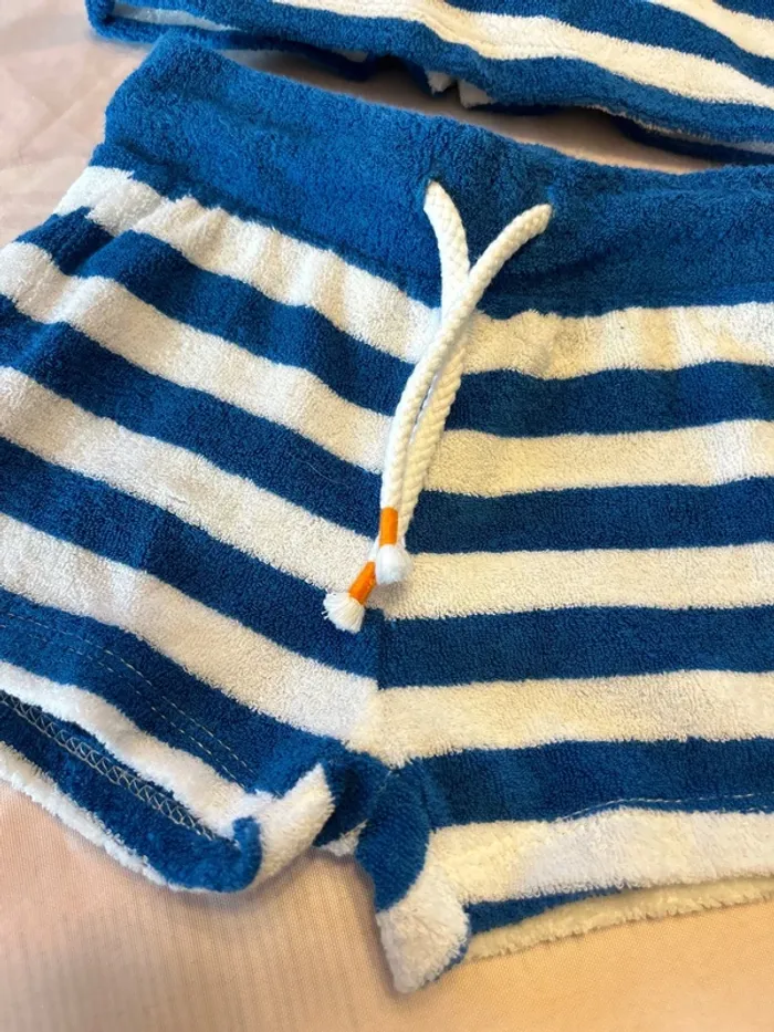 Ensemble bébé garçon en éponge Sergent major - 6 mois - photo numéro 2