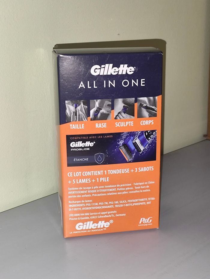 Gillette Tondeuse Corps Et Barbe Pour Homme neuve non ouverte - photo numéro 2