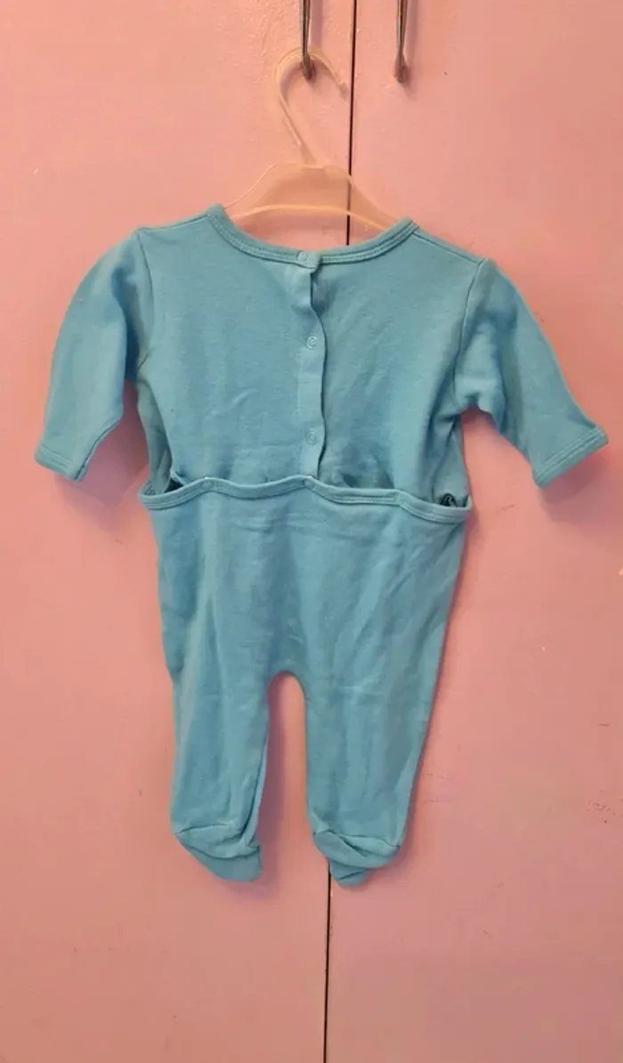 Pijama bébé bleu - photo numéro 2