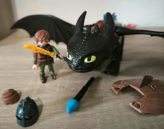 Playmobil Dragon 9246 Harold et krokmou - photo numéro 2