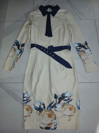 Robe satinée vintage
