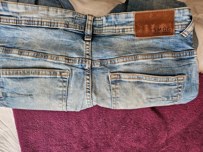 Jeans homme taille 40 marque smog - photo numéro 3