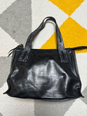 Sac à mains en cuir vintage