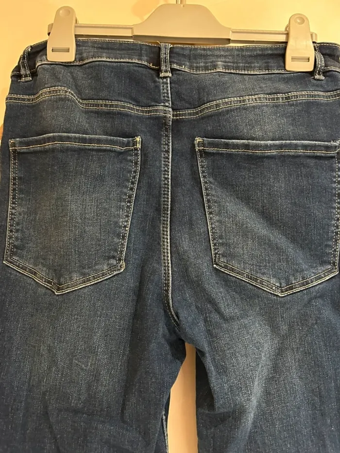 Jean taille haute Pimkie – Taille 40 – Bleu marine - photo numéro 6