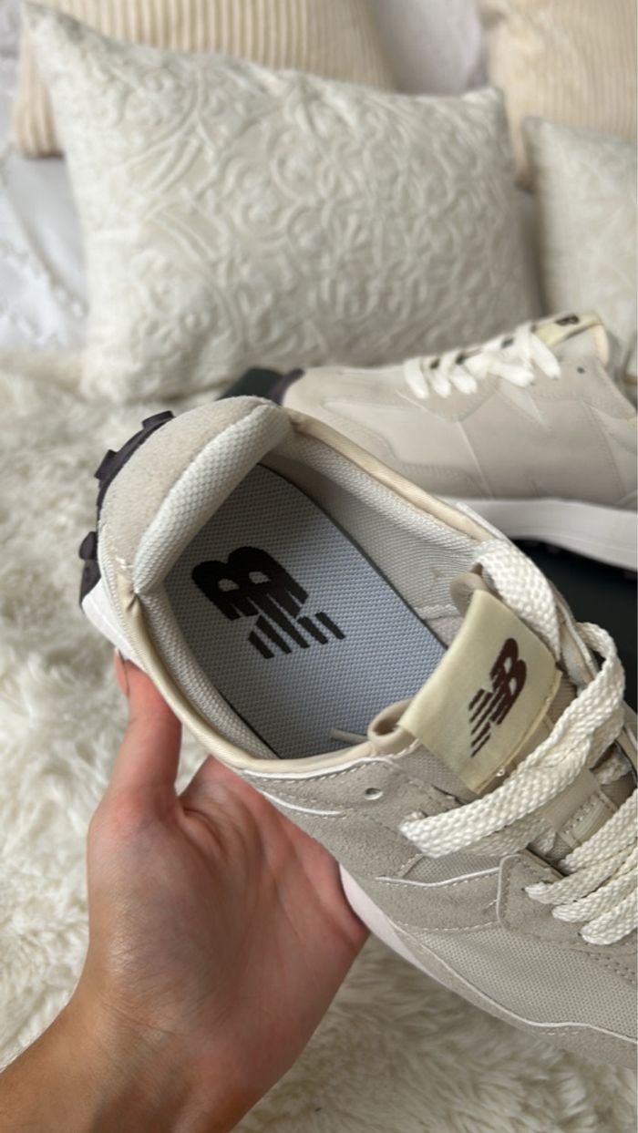 Baskets beige crème - photo numéro 2