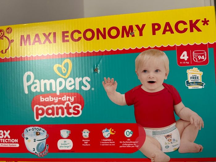 Pampers baby dry pants taille 4 - photo numéro 1