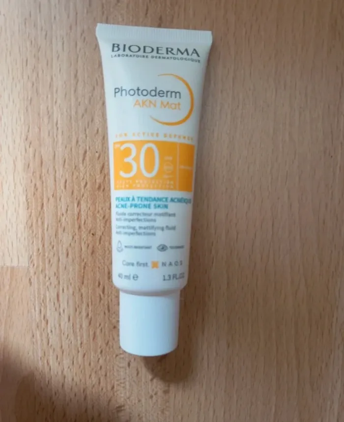 Crème solaire 30 +
