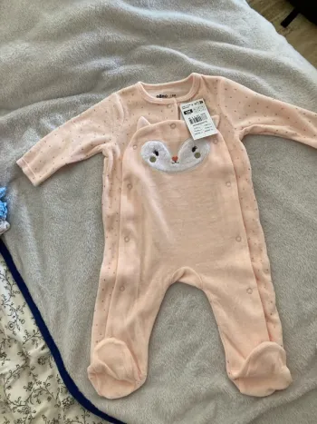 Pyjama à ouverture sur le devant 6 mois