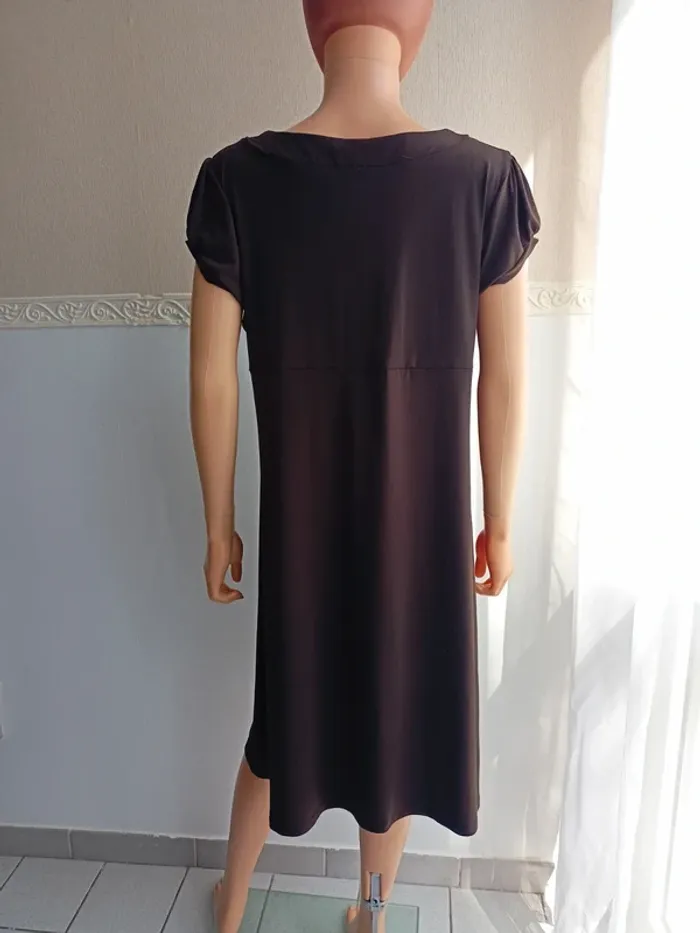 Robe maternité marron T42/44 R* - photo numéro 4