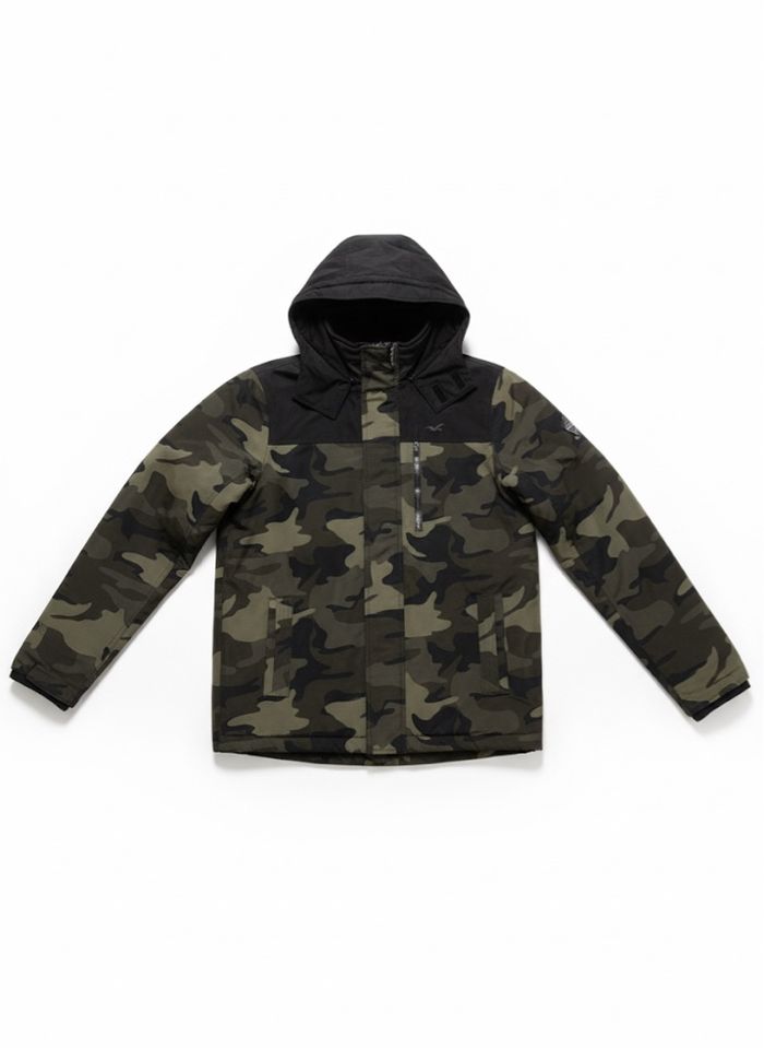 Veste Hollister Camouflage – Modèle All-Weather