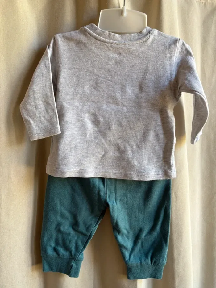 Pyjama 2 pièces Mickey  3-6 mois - photo numéro 4