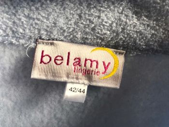 Robe de chambre peignoirs belamy lingerie bleu ciel 42/44 - photo numéro 2