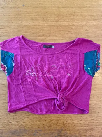 Crop top fille 8 ans
