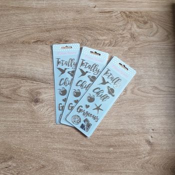 ⭐ Sachets stickers miroirs ⭐ #emyfleury_scrapbooking