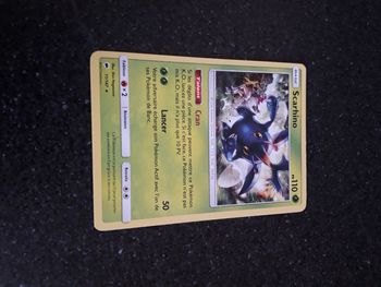 Scarhino carte Pokémon neuve