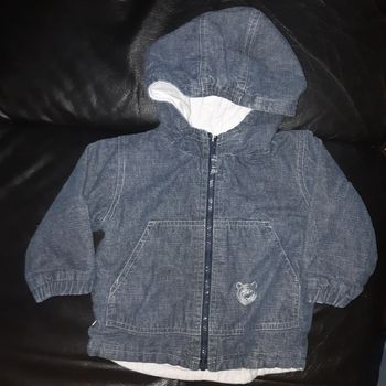 Veste jean 12 mois okaidi