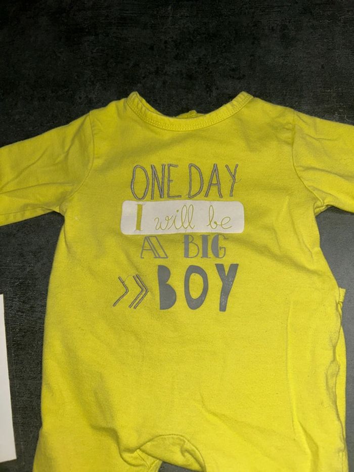 Pyjama bébé « Big boy » - photo numéro 3