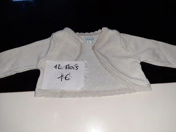 Gilet court 12mois