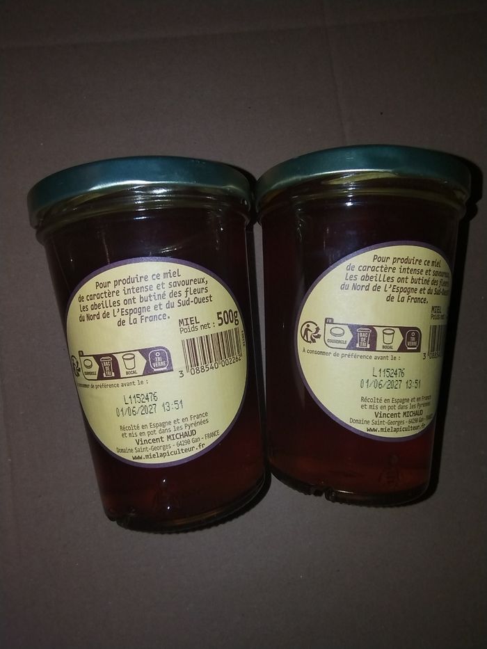 Miel l'apiculteur liquide et savoureux 2 x 500g - photo numéro 2