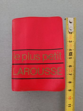 Livre Le plus petit larousse 1968
