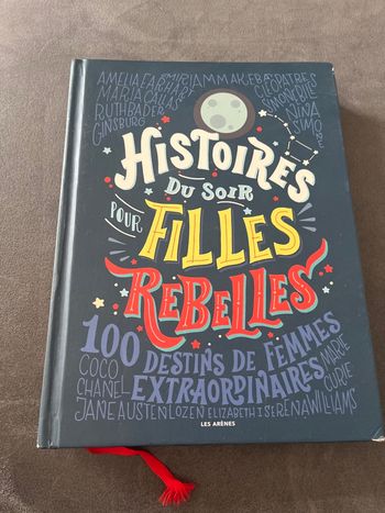 Livre histoires du soir pour filles rebelles