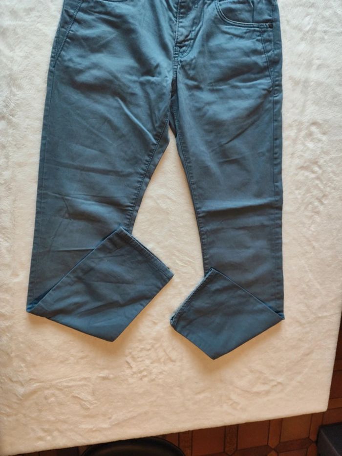 Jeans homme taille haute jambe large straight marque jules taille 36 - photo numéro 2