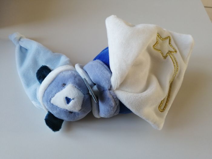 peluche ours luminescent babynat - photo numéro 3