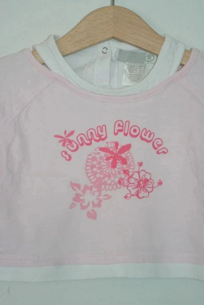 Tee shirt court manches longues La Redoute 2a - photo numéro 2